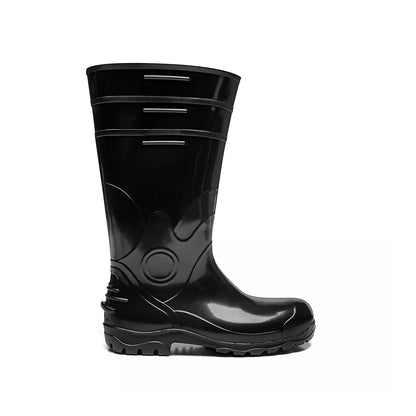 Bota Pvc Preta Cano Longo Sf Ca 37455 Bracol