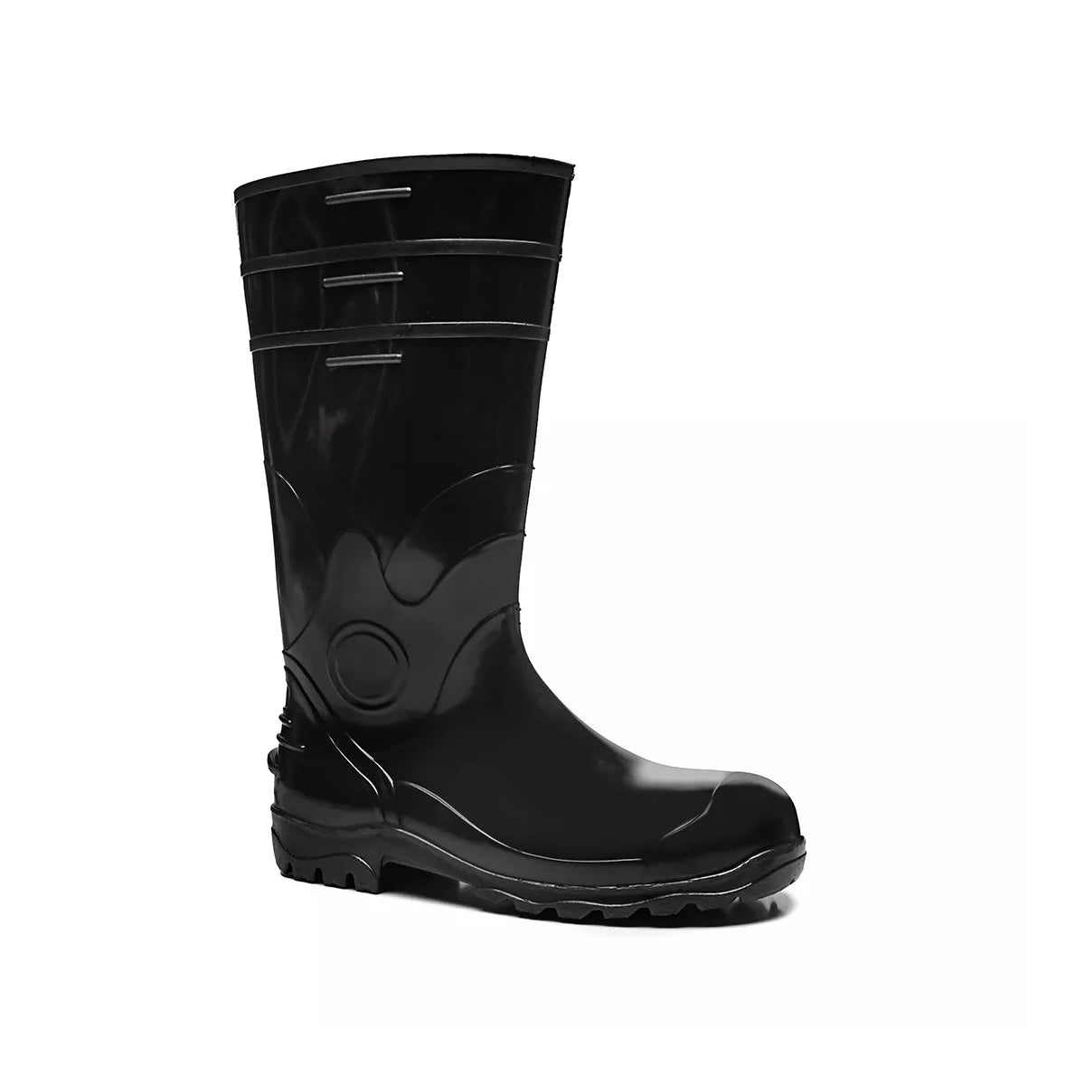 Bota Pvc Preta Cano Longo Sf Ca 37455 Bracol