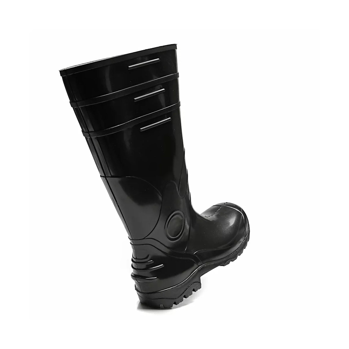 Bota Pvc Preta Cano Longo Sf Ca 37455 Bracol