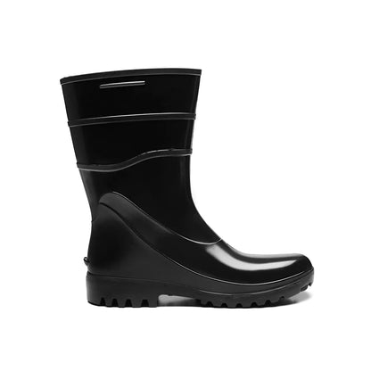 Bota Pvc Preta Cano Medio  Sf  Ca 37456 Bracol