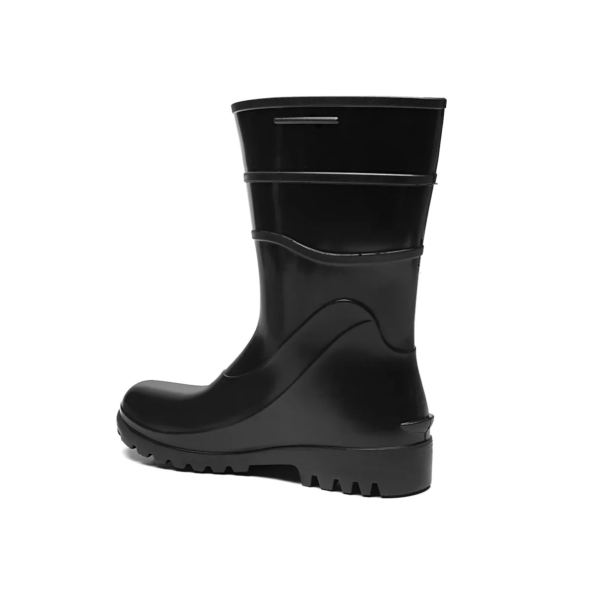 Bota Pvc Preta Cano Medio  Sf  Ca 37456 Bracol